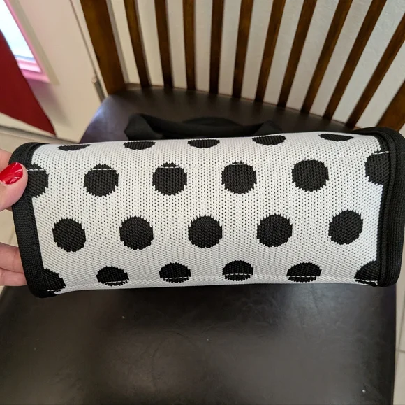 Kate Spade Black & White Polka Dot Crossbody Bag - Limited Edition Target Collab - Picture 3 of 9